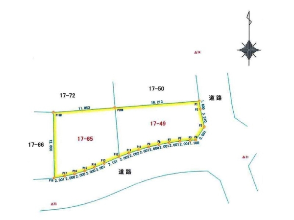 町田市つくし野１丁目　売地