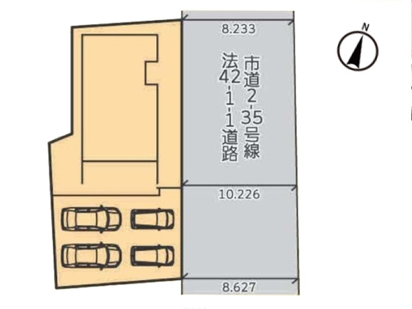 厚木市上荻野　新築一戸建て