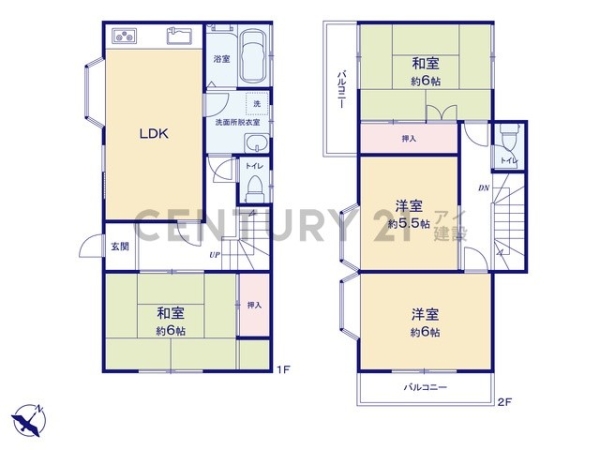 横浜市緑区いぶき野の中古一戸建て
