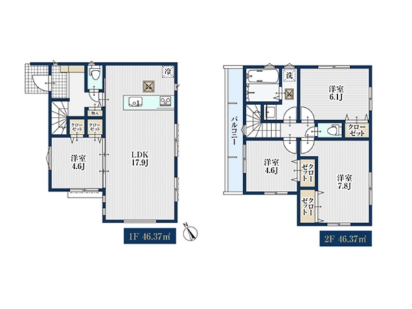 横浜市青葉区市ケ尾町 新築一戸建て
