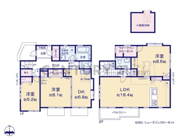 横浜市泉区岡津町の中古一戸建て