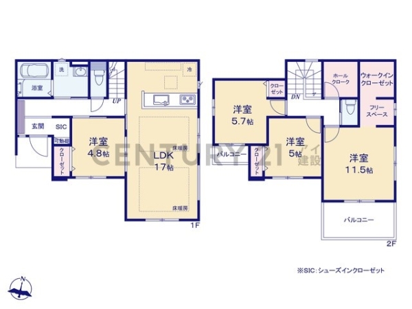 横浜市瀬谷区阿久和西２丁目　新築一戸建て