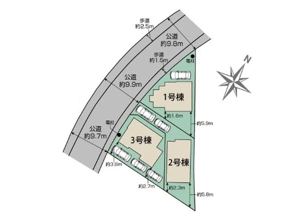 藤沢市円行　新築一戸建て