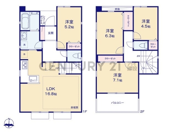 横浜市都筑区東山田町　新築一戸建て