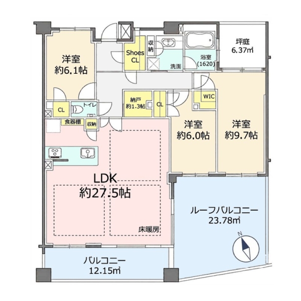 プランヴェール等々力緑地