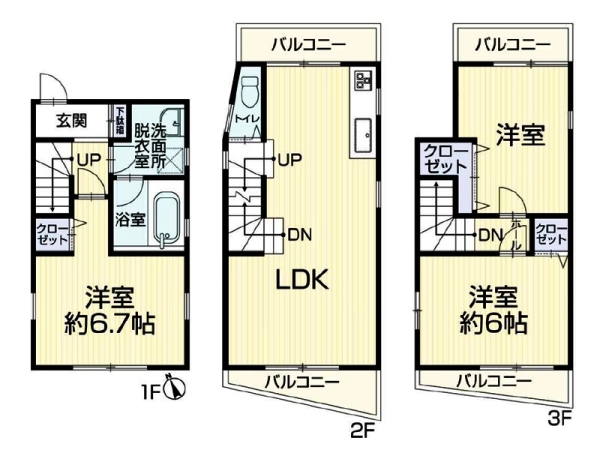 横浜市港南区上永谷1丁目 中古一戸建て