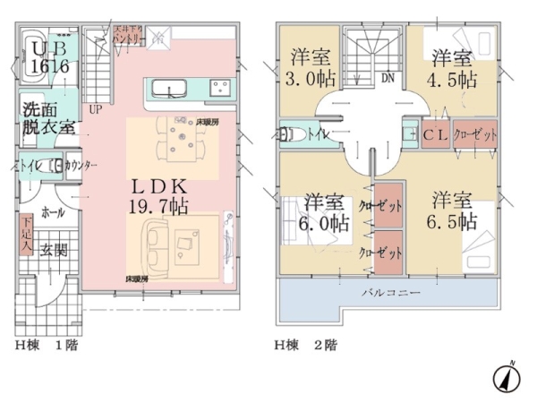 横浜市港南区笹下２丁目　新築一戸建て