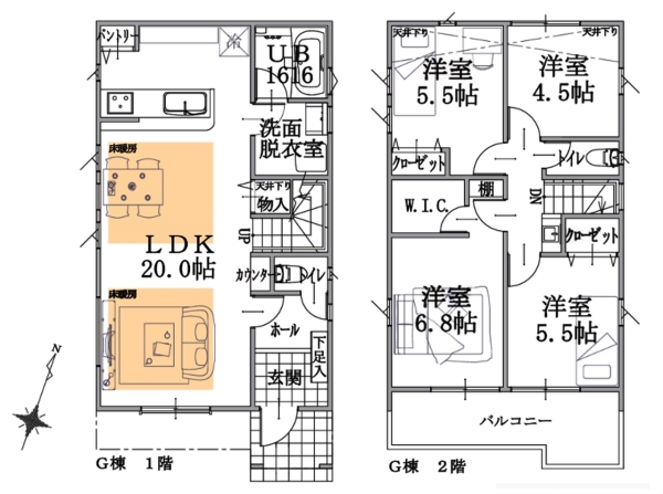 横浜市港南区笹下2丁目 新築一戸建て