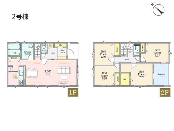 横浜市青葉区美しが丘西１丁目　新築一戸建て