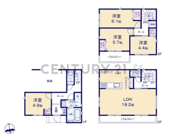 横浜市鶴見区矢向１丁目　新築一戸建て