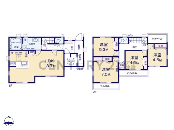 横浜市栄区庄戸３丁目　新築一戸建て