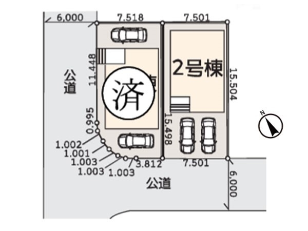 茅ヶ崎市高田４丁目　新築一戸建て