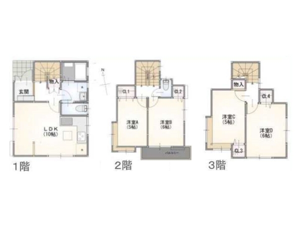 横浜市戸塚区下倉田町　中古一戸建て
