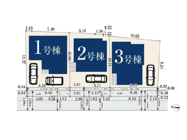 横浜市緑区中山６丁目　新築一戸建て