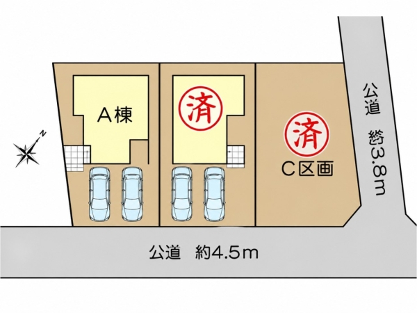 藤沢市鵠沼松が岡２丁目　新築一戸建て