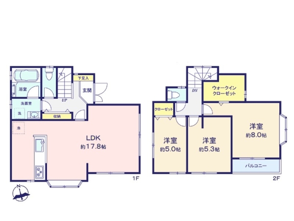 横浜市神奈川区子安台２丁目の中古一戸建て