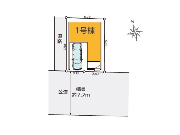 川崎市幸区戸手３丁目　新築一戸建て