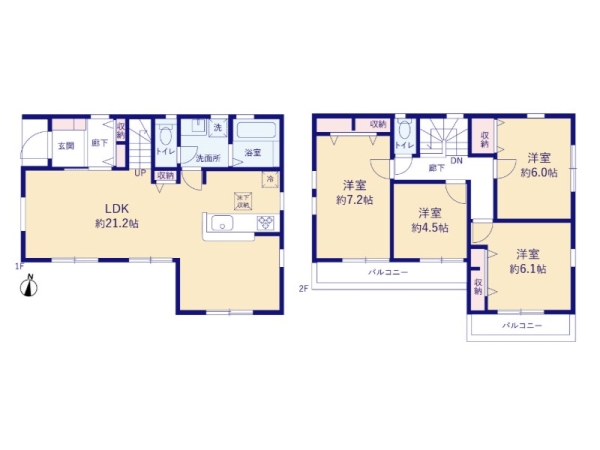 大和市下鶴間　新築一戸建て