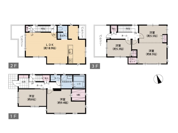 茅ヶ崎市香川３丁目　中古一戸建て