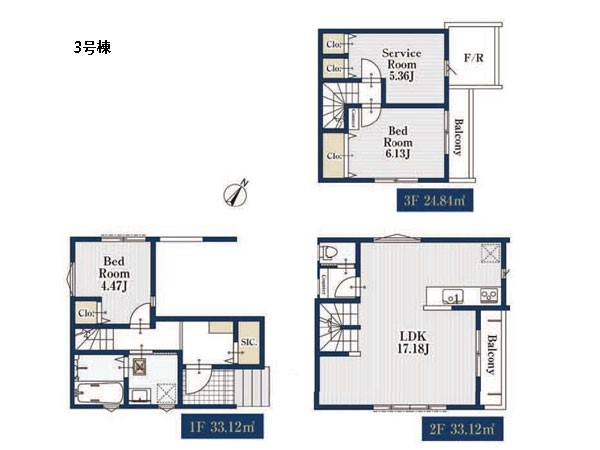 横浜市南区蒔田町　新築一戸建て