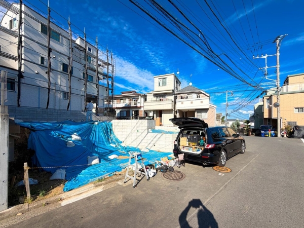 横浜市南区蒔田町　新築一戸建て