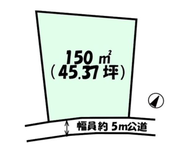 秦野市今泉台1丁目　売地