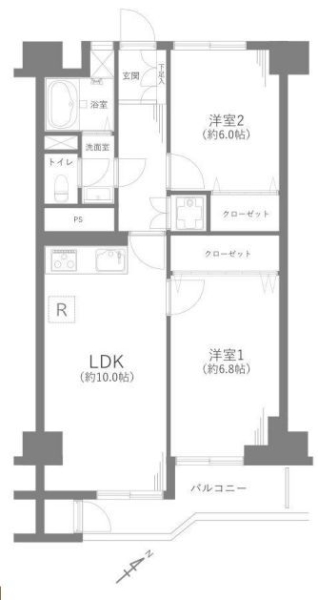 市ドリームハイツ参号棟