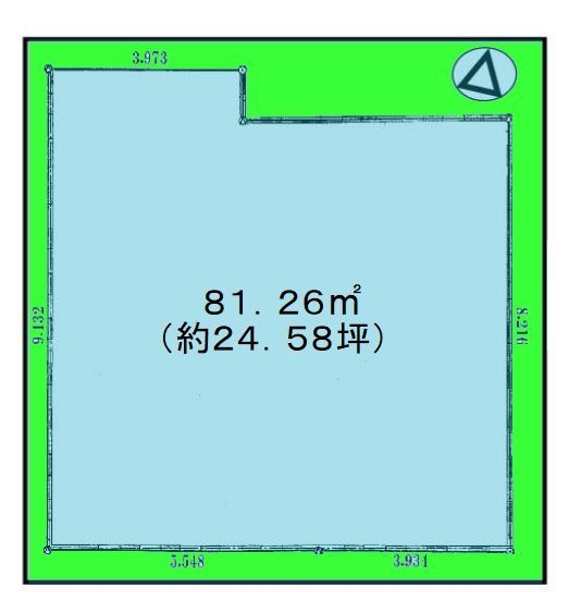 相模原市中央区並木3丁目　建築条件なし売地
