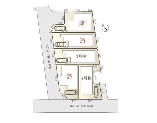 綾瀬市上土棚中２丁目　新築戸建　４号棟