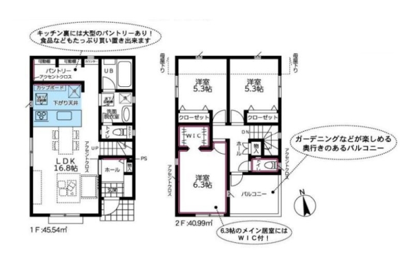 海老名市国分寺台1丁目　新築戸建　全2棟　2号棟