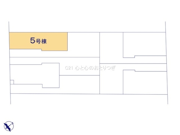 相模原市中央区東淵野辺5丁目2期　新築分譲住宅　5号棟