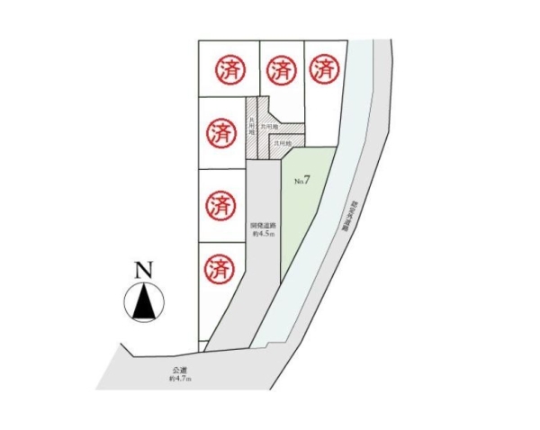 座間市入谷西5丁目　新築戸建　全10棟　No7