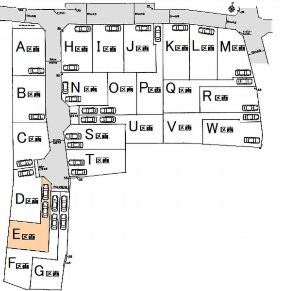 大和市福田　建築条件付き売地　E区画