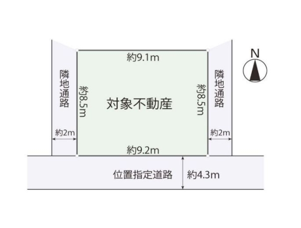 大和市中央7丁目　売地