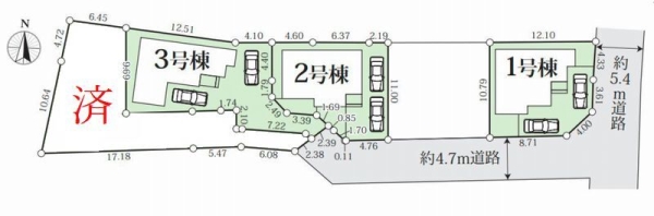 厚木市下依知１丁目　新築戸建　全4棟　1号棟