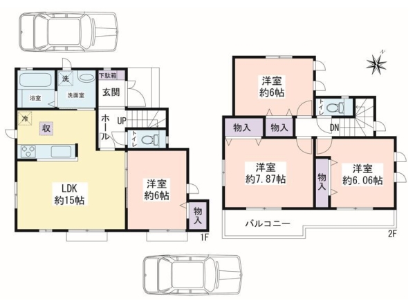 大和市福田　新築戸建　全5棟　E号棟