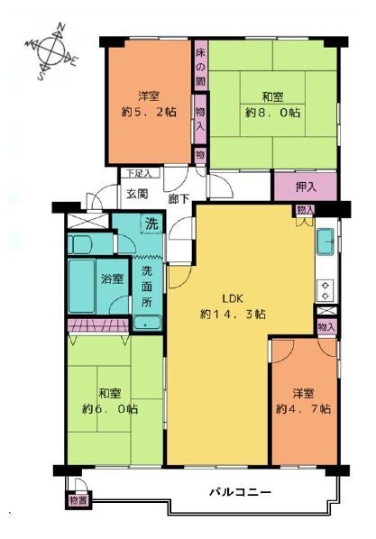 東急ドエルつきみ野ビレジＣ　２号棟