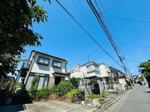 横浜市瀬谷区阿久和東2丁目の土地(前面道路含む現地写真)