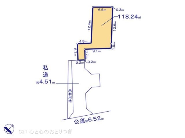横浜市瀬谷区二ツ橋町　土地　02