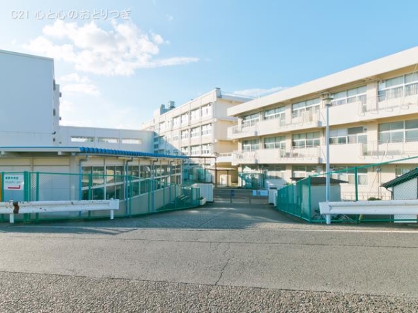 横浜市瀬谷区二ツ橋町の土地(横浜市立東野中学校)