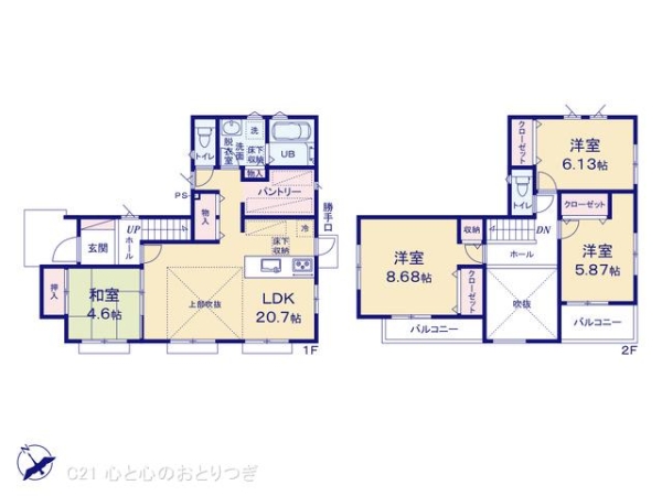 横浜市旭区笹野台１丁目の新築一戸建