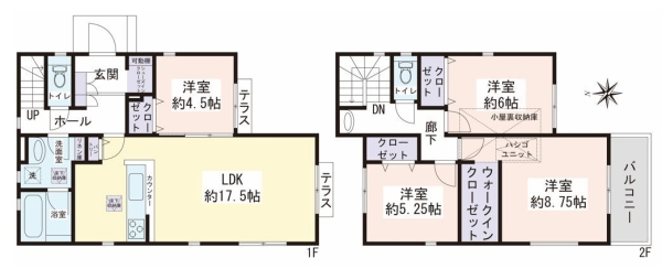 大和市上和田　新築戸建　全6棟　6号棟
