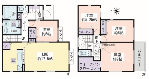 大和市上和田　新築戸建　全6棟　3号棟