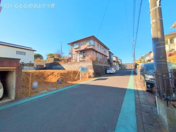 海老名市浜田町　建築条件なし売地