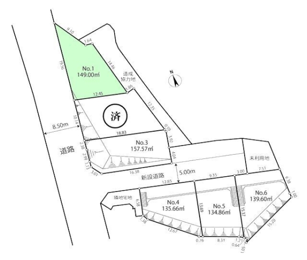 町田市上小山田町の土地