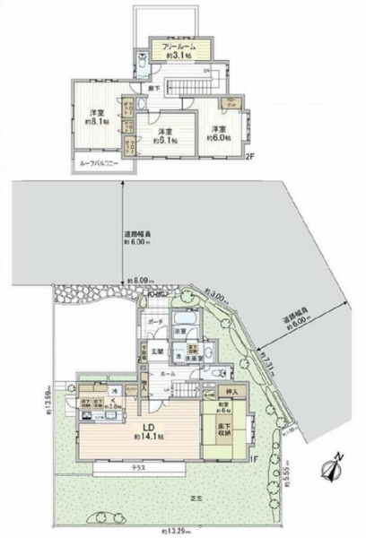 綾瀬市早川城山3丁目　中古戸建
