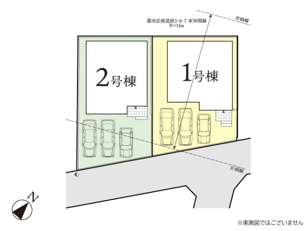 相模原市南区上鶴間本町8丁目4期　新築分譲住宅　1号棟