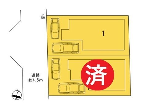 座間市座間2丁目　新築戸建　全2棟　1号棟
