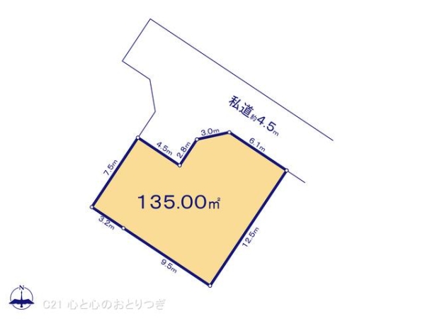 横浜市旭区上川井町の売土地