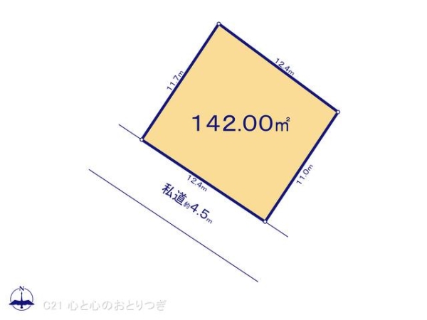 横浜市旭区上川井町の売土地